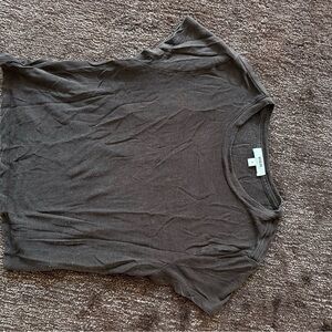 Agolde Brown Baby Tee